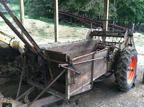 Dumping piles of compost from a wheelbarrow and raking them out by hand can take a long time. Antique new idea 14 manure spreader | Farm life | Pinterest | Ideas, New ideas and Antiques