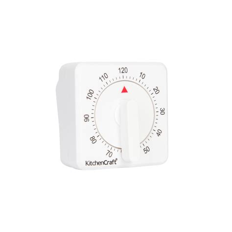 Kitchencraft Mechanical Two Hour Timer Lifetime Brands Europe