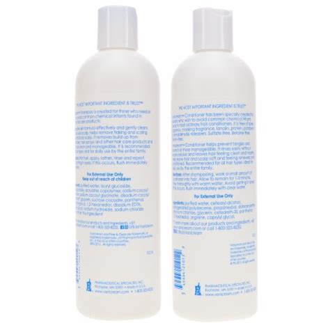 Vanicream Free And Clear Shampoo 12 Oz And Conditioner 12 Oz Combo Pack
