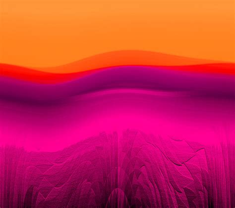 Pink Landscape Digital Art By Ramon Labusch