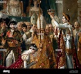 Die Krönung - Weihe von Kaiser Napoleon Bonaparte und Josephine 1807 ...
