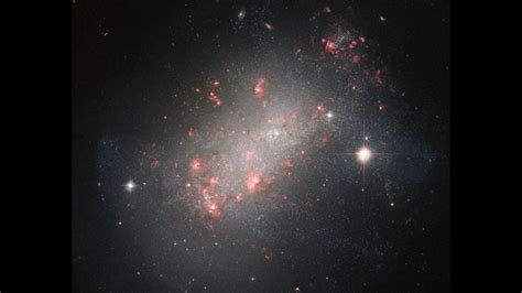 Hubble Space Telescope Spots A Galaxy With A Strange Shape Space