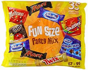 Cadbury Fun Size Party Mix 35 Pack 600g Approved Food