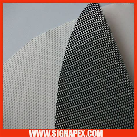 Signapex One Way Vision Owv Perforated Pvc Film For Ecosolvent And