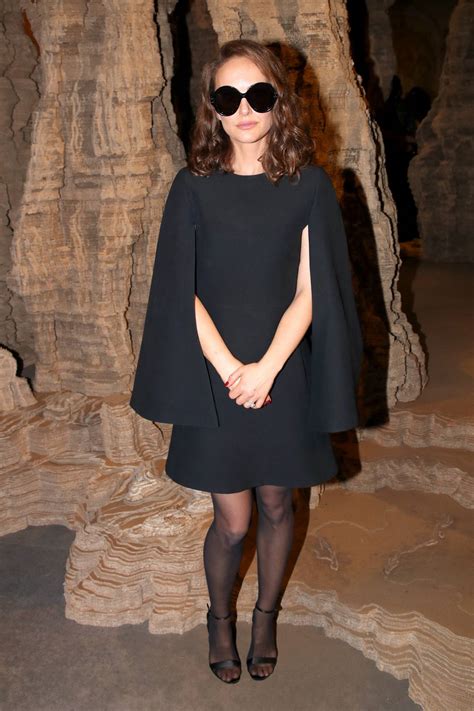 Natalie Portman Christian Dior Show Spring Summer France