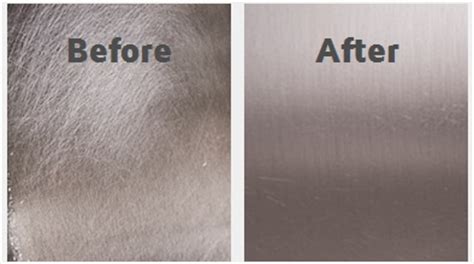 But for brushed steel surfaces, it can. The SciMark Report: Steel New