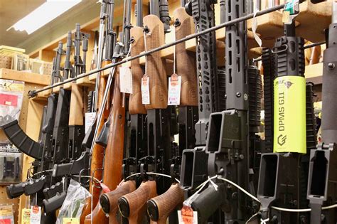 Firearms Aisle Pawn Shop