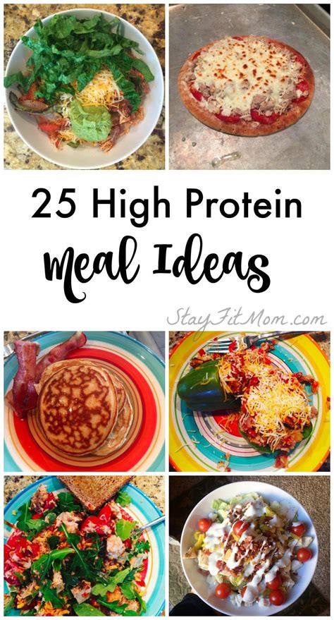 25 Easy High Protein Meal Ideas High Protein Recipes