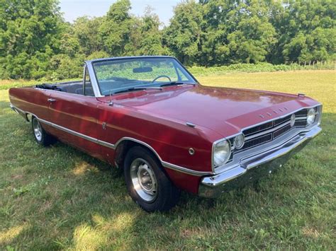 1968 Dodge Dart Gt Convertible For Sale
