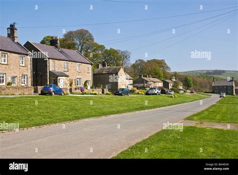 The Village Of Castle Bolton In Wensleydale North Yorkshire Uk