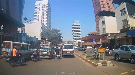 Kampala Drive On Beautiful Hot Monday Afternoon On August 08 2022