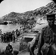 Photograph of soldiers landing at Anzac Cove, Gallipoli | naa.gov.au