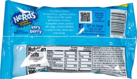 Nerds® Very Berry Gummy Clusters 3 Oz Foods Co