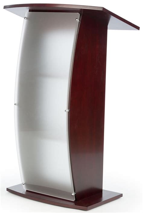 Mahogany Lecterns Wood Podiums With Contemporary Design