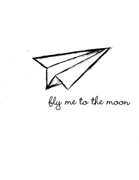 Moon Paper Plane And Fly Me To The Moon Image 6357586 On
