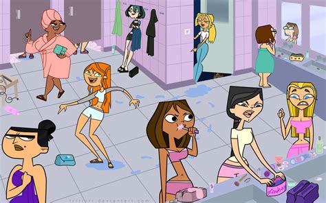 Girls Bathroom By Trrrrrrr Total Drama Know Your Meme