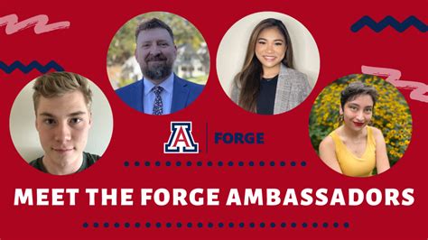 Welcome Our Forge Ambassadors Forge