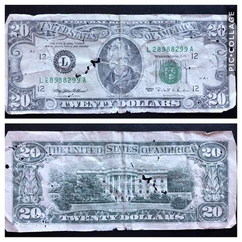 I got a 20 dollar bill from 1995 as change : r/mildlyinteresting