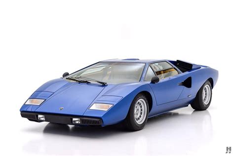 Lamborghini made placing the engine behind the driver de rigeur among sports cars with its miura. 1975 Lamborghini Countach LP400 for sale #2125006 ...