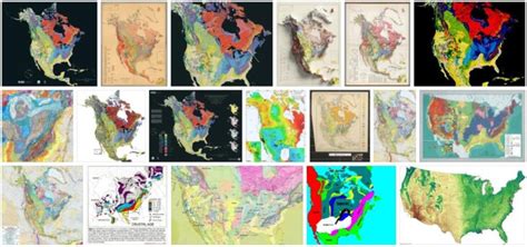 North America Geology Asia In Land