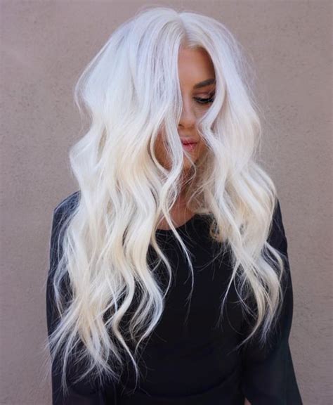 Amazing White Hairstyles For Your Pinterest Board Cabelo Loiro Branco Penteados Loiros