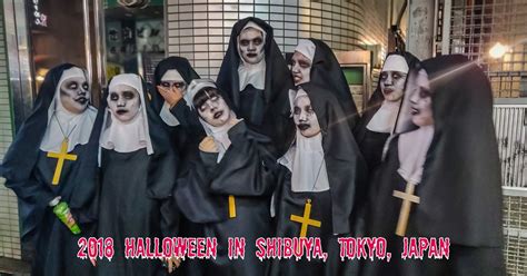 Halloween In Tokyos Shibuya Japan 50 Costumes 2018