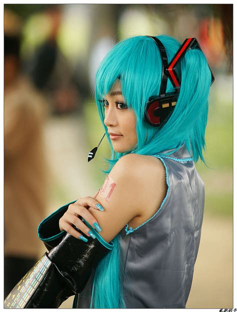 Blue Hair Cosplay And Cute Image 76519 On