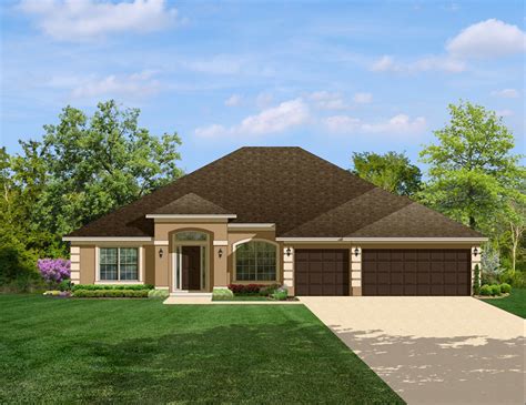 The average list price for cedar creek lake homes for sale is $498,000. Four Of A Kind With 3 Car Garage - 82043KA | Architectural ...