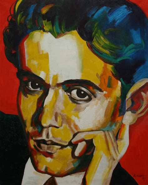 Garcia Lorca Painting By Khadzhi Murad Alikhanov Fine Art America