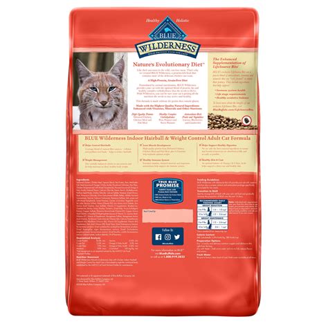 Like wellness, each of its recipes starts with real meat and places an emphasis on using natural ingredients whenever possible. Blue Buffalo Indoor Cat Food Ingredients