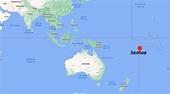 ¿Dónde está Samoa - ¿Dónde está la ciudad?