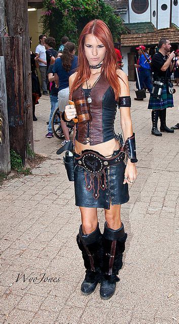 Renaissance Festival Barbarian Warrior Woman Texas Ren Faire