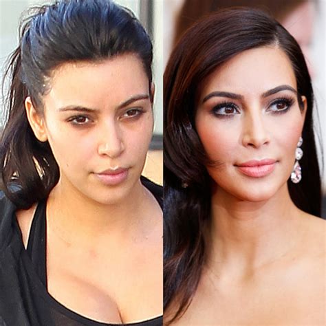 Photos From Kardashians Without Makeup