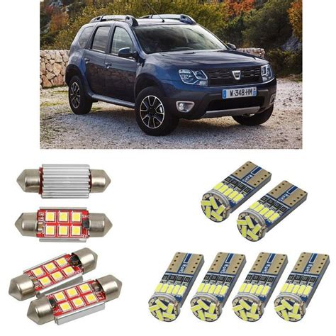 Interior Led Car Lights For Dacia Duster Off Road Vehicle Dome Bulbs For Cars License Plate