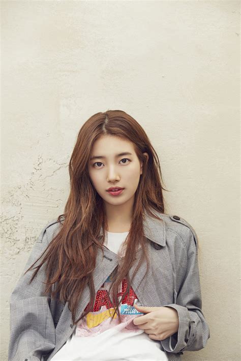 wallpaper bae suzy singer k pop women korean long hair lipstick brunette asian