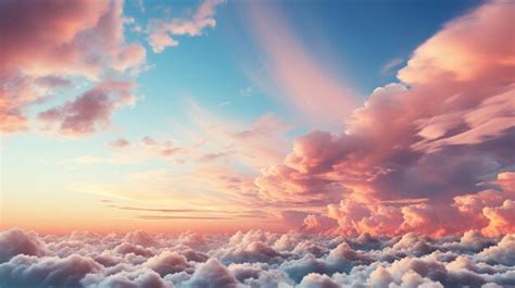 Premium Ai Image Clouds Animated Hd 8k Wallpaper Stock Photographic Image