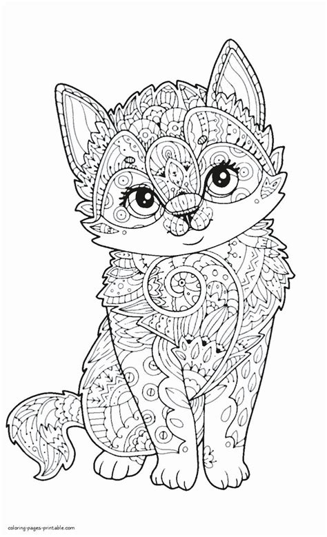 Coloring Pages For Kids Cute Animals Coloring Disney