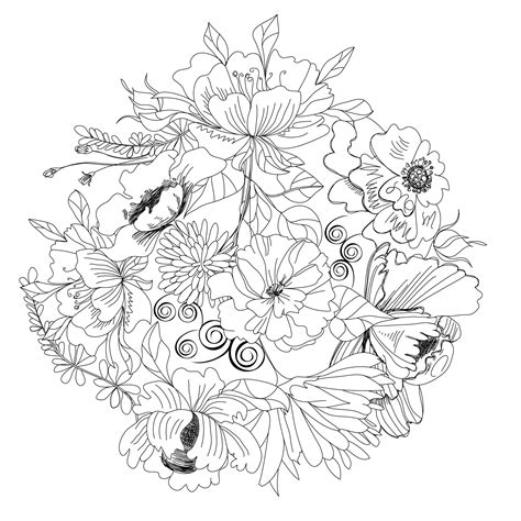 Enchanted Forest Woods Coloring Page Coloring Pages
