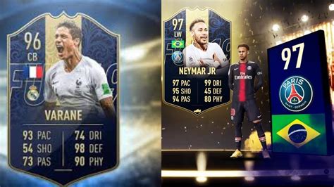 Varane #reviewfo4 #win1st ⏩ donate ủng hộ mình: TOTY NEYMAR & TOTY VARANE!! FUT Draft | fifa 19 - YouTube