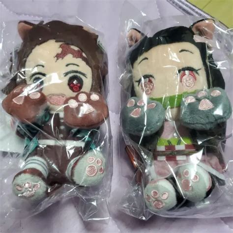 Demon Slayer Kimetsu Yaiba Tanjirou Nezuko Kamado Nyaforume Plush Doll