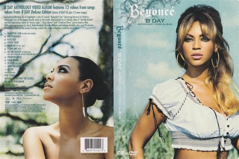 Dvd Beyoncé B Day Anthology Video Album Encartes Pop