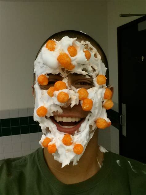 We did not find results for: one person puts shaving cream on their face, people have ...