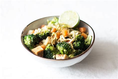Use precooked soft udon noodles for ease; Stir-Fried Udon Noodle Bowl | Recipe | Plant based whole ...