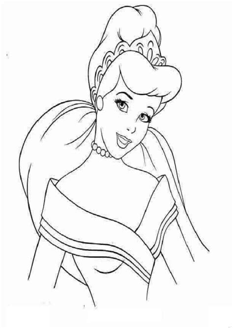 Dibujo Cenicienta Disney 041 Dibujos Y Juegos Para Pintar Y Colorear Images