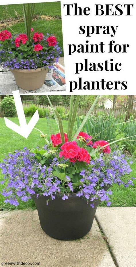 Painting Plastic Plant Pots Outdoor The Cutest Diy Idea Of Painting