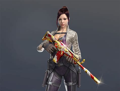 Hd Wallpaper Crossfire Female Game Character Switcher 4k Wallpaper