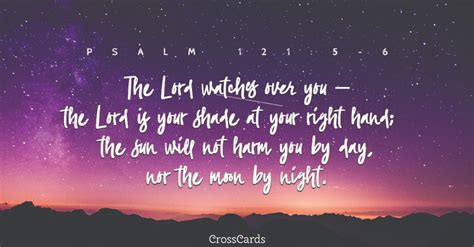 Free Psalm 1215 6 Ecard Email Free Personalized Comfort Online Psalms Verses Psalm 121 Psalms