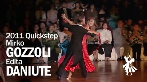 2011 Mirko Gozzoli And Edita Daniute Quickstep Youtube