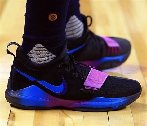 George and the swoosh are currently on their third signature sneaker, the. Paul George debuted a new Nike PG 1. | Jordan basketball ...