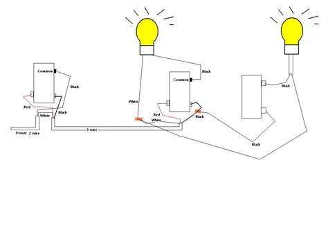 The white wire of the cable wiring is. 3 Way Switch - Electrical - DIY Chatroom Home Improvement Forum